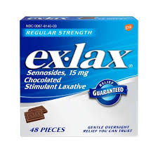 You can take them daily as needed but don't get dependent upon them. Ex Lax Regular Strength Stimulant Laxative Chocolated Pc 48ct Target