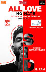 Over the time it has been ranked as high as 2 349 019 in the world. Postponed Sid Sriram Live In Concert The Star Pac