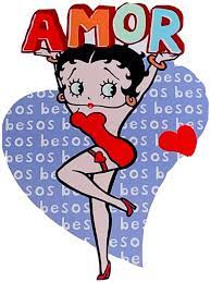Betty Boop Sticker💋❤️💋❤️💋5 1/4” x 3 3/4”✨❤️AMOR❤️Besos💋Sexy & Cute  GLOSSY✨ | eBay