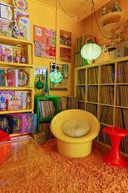 Music Room Fit For A Hippy Retro Bedrooms Retro Room Retro Home Decor