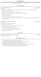 You can edit this project manager resume example to get a quick start and easily build a perfect resume in just a few minutes. Telecom Project Manager Resume Sample Mintresume