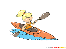 Canotaje Imagen Clipart Dibujos Animados Gratis