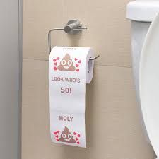 Looking for small bathroom ideas? Buy 50th Birthday Gifts For Women And Men Funny Toilet Gag Gift Happy 1970 Bday Gift Ideas Turning Fifty And 50 Year Old Party Decorations Supplies For Him And Her