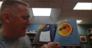 As the excitement builds for today's total solar eclipse, McGinn Media  Specialist, John Lohn borrowed a book from SPF Science Supervisor, Guida  Faria entitled "Total Solar Eclipse: A Stellar Friendship Story" for
