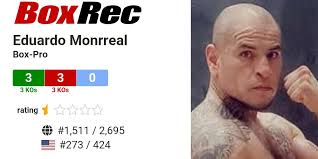 BoxRec: Eduardo Monrreal