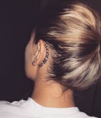 90 Trendy Small And Meaningful Back Ear Tattoos Behind Ear Tattoos You Won T Miss Ear Tattoo 16 Behind Ear Tattoos Back Ear Tattoo Behind The Ear Tattoos
