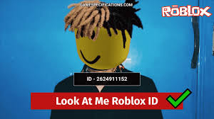 Roblox is a huge platform featuring thousands of games and avatar models. Look At Me Roblox Id Codes 2021 Game Specifications