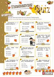 Here's what they had to say. Thanksgiving Quiz