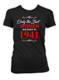 Birthday Gifts For 75 Year Old Woman 75th Birthday Shirt Bday Gift Ideas For Women Personalized T Etsy Custom Birthday Shirts Funny Birthday Shirts Birthday Shirts
