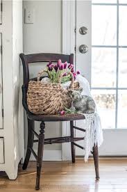As you may have guessed by now, i'm a big fan of creating small decorative vignettes throughout the house. Simple Spring Vignette Anderson Grant
