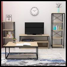 Kerangka terbuat dari besi, alas meja dari kaca dan rak di bawah dari kayu. Jual Diskon Rak Tv Minimalis Meja Tv Rangka Besi Urban Black Sonoma Oak Jakarta Barat Tessaariesta9fly Tokopedia