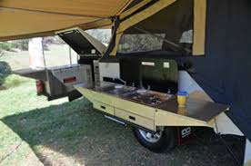 Free delivery and returns on ebay plus items for plus many camper trailer kitchens are easy to slide in and out, and are accessible without opening up the whole trailer. Complete Campsite Fraser