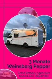 Weinsberg Pepper Meine Erfahrungen Nach 3 Monaten Dauertest Weinsberg Wohnmobil Camping