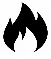 17 Fire Icon White Png Fire Icons Clipart Black And White Icon
