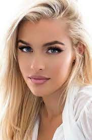 You can see such an example by looking at this photo of a cute girl posing for the camera with her curly hair and blue eyes. Is Pale Skin With Blue Eyes And Blonde Hair Attractive Quora