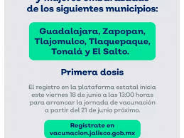 Trabaja siapa en desfogue y purga del acuaférico. Proximo Lunes Arrancara Vacunacion Para 40 A Mas En Zmg Meganoticias
