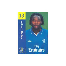 Gallas began his career in france, before being signed by english club chelsea in 2001. Chelsea William Gallas Official Postcard In Mint Condition
