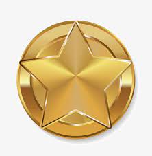 Golden Star Badge Star Clipart Golden Star Air Badge Png Transparent Clipart Image And Psd File For Free Download Star Logo Design Star Badge Logo Design Inspiration Sports