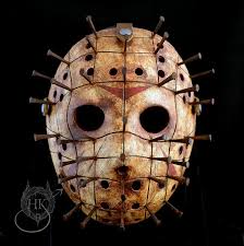 Jason Voorhees Pinhead Mashup Mask Berserker By Hauntedknoll Deviantart Com On Deviantart Horror Photos Jason Voorhees Jason Mask