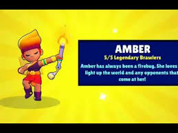 So in this video, i unlock amber in brawl stars and i take her right into solo showdown! Amber Unlock Animation Brawl Stars Youtube