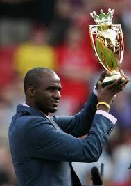 The golden trophy was a special trophy given to arsenal in the 2003/04 season for their incredible achievement of becoming the invincibles. Thierry Henry