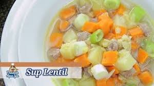 Resep sop buntut yang enaaakkk!!! Indofood Solutions Sup Lentil Youtube