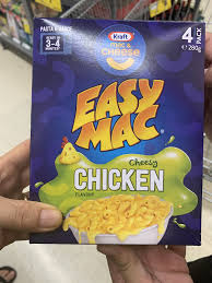 Kraft chicken noodle dinner discontinuedshow all. Easy Mac Cheesy Chicken Flavour 4 Pack Kraft 280 G