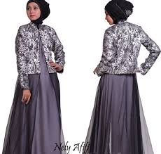 Grosir baju gamis modern, baju gamis yang terbaru, grosir baju muslim terbaru, baju gamis syar'i set bergo, busana muslim, foto model baju muslim, model baju ke pesta, grosir pakaian wanita, kunjungi pasar gamis terima kasih. ã 35 Model Gamis Batik Kombinasi Blazer Polos 2020