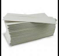 Toalhas de mão zig zag papel reciclado 23x20cm - 3000 uni