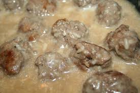 My Mushroom Gravy Recipe Or Nony Exposes Her Kitchen Cop Out A Slob Comes Clean Mushroom Gravy Recipe Meatballs And Gravy Porcupine Meatballs