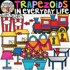 The chunky candy bar and the unfinished pyramid on the back of the us one dollar bill are examples of a trapezoid. Trapezoids In Everyday Life Clipart Trapezoids In Real Life Clipart
