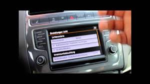 Neuer Vw Polo 2014 Das Car Menue Youtube