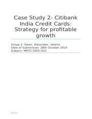 Sephora credit card rewards are issued in $5 increments with your billing statement. Citibank India Credit Cards Strategy For Profitable Growth Case Study 2 Citibank India Credit Cards Strategy For Profitable Growth Group 2 Owen Course Hero