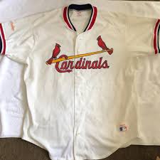 The stitches athletic gear mlb jersey is made of polyester ponte for durability and wrinkle resistance. Rawlings Shirts Mens St Louis Cardinals Baseball Jersey Poshmark