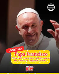 AméricaHoy Hoy ha partido un gran hombre, un hombre compasivo, sencillo y  unificador de la iglesia. Hoy el Santo Padre, Papa Francisco, ha partido  con el padre. 🙏 ¡Hasta la eternidad!