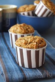 Muffins Aux Bananes Avoine Et Beurre D Arachides En 2020 Muffin Banane Recette Muffin Banane Beurre D Arachide