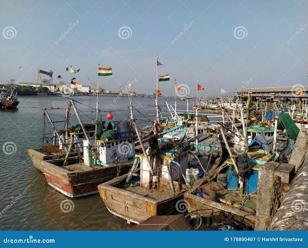 Wooden Fishing Boats Docked Near the Jetty. Editorial Photography - Image of harbor, commercial: 178800407