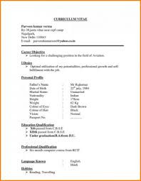 Resume Format India In 2020 Lebenslauf Beispiele Lebenslauf Vorlagen