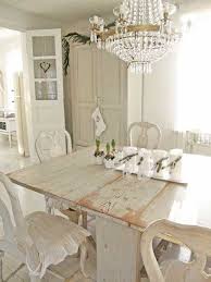 Cushioned seat with polyester upholstery. White Distressed Dining Table Ideas On Foter