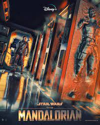 The Mandalorian On Instagram Check Out This Themandalorian Inspired Art By Skinnercreative And Stream Star Wars Images Mandalorian Poster Star Wars Poster