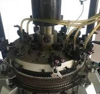 12 alimentadores Máquina de tejer circular de alta velocidad Máquina de  tejer de un solo Jersey Máquina de tejer puños de costilla