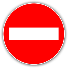 Terus berlatih bahasa inggris ya good luck! Logo Dilarang Masuk Png 8 Png Image