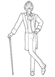 Ballerina 8 Ausmalbild