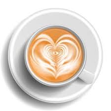 Coffee Art Cup Vector Top View Heart Hot Cappuchino Coffee White Mug Illustration Coffee Vector Realistic Png And Vector With Transparent Background For Free Coffee Art Cup Art Coffee Cup Icon