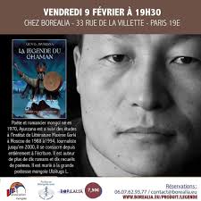 Merci @borealia_editions pour l'accueil de cette rencontre autour de La  Légende du chaman! Vendredi 9 février à 19h30 LA LÉGENDE DU CHAMAN (MUSIQUE  & RENCONTRE APÉRO) >> DESTINATION MONGOLIE ! avec Munkhzul