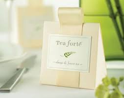 Tea Wedding Favors Tea Forte Invitaciones