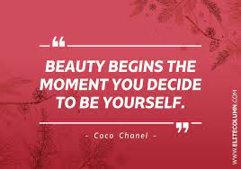 We rounded up 25 of the best beauty quotes ever: 50 Beauty Quotes That Will Make You Feel Good 2021 Elitecolumn