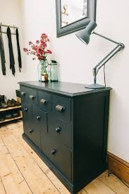 Apothecary Style Chest Painted In Farrow And Ball Railings Tips For Painting Furniture Using Eggshe Painting Furniture Diy Painted Furniture Shabby Furniture
