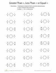 Covering Everything From Adding And Subtracting Fractions To Fraction Inequalities This Worksheet Offers A Fractions Worksheets Fractions Comparing Fractions