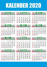 Desain template kalender 2021 siap download. Download Kalender Cdr Masehi Hijriyah Jawa Lengkap 2020 Update 2021 Kanalmu